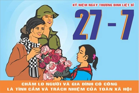 75 năm Ngày Thương binh - Liệt sỹ: Dành hơn 6,9 tỷ đồng thăm, tặng quà gia đình chính sách, người có công