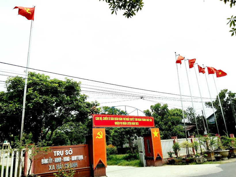 Trụ sở Đảng ủy - Hội đồng Nhân dân - Ủy ban Nhân dân - Ủy ban Mặt trận Tổ quốc Việt Nam xã Hải Chánh (huyện Hải Lăng). Ảnh: baoquangtri.vn