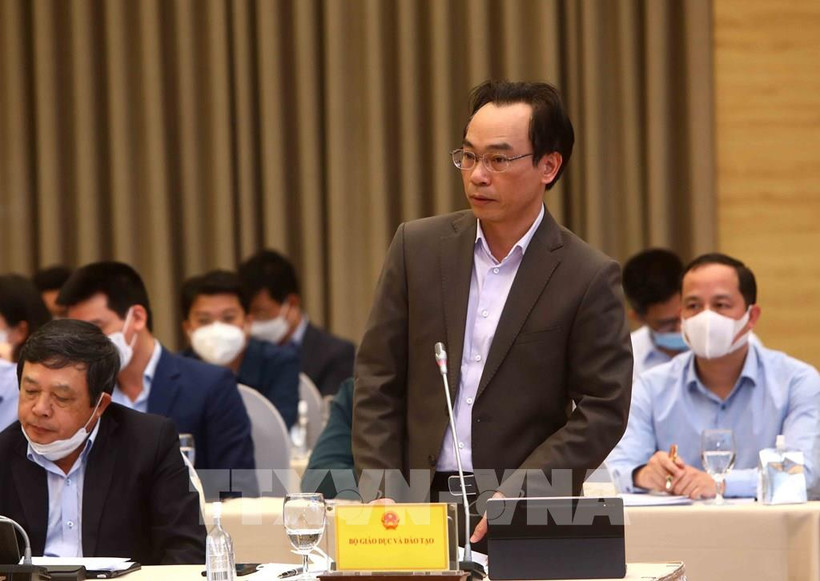 Họp báo Chính phủ thường kỳ tháng 3/2022: Đã có 92,17% số học sinh trở lại trường học trực tiếp