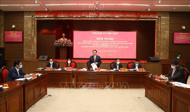 Xây dựng Hoàng thành Thăng Long - Hà Nội thành công viên di sản
