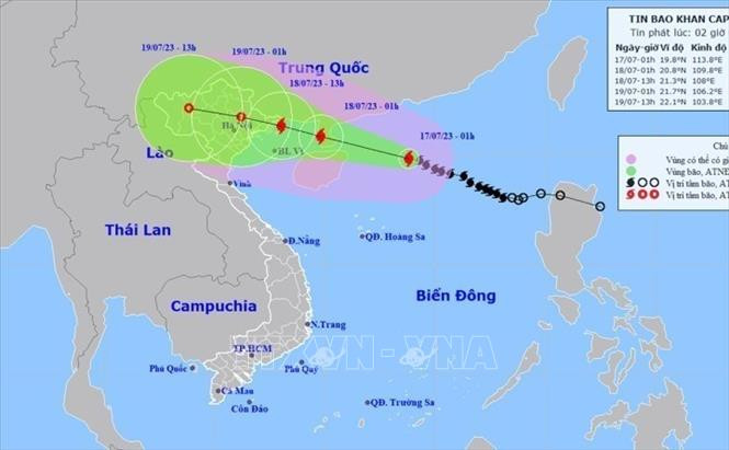 Ứng phó với bão số 1: Các sông khu vực Bắc Bộ và Thanh Hóa sẽ xuất hiện 1 đợt lũ