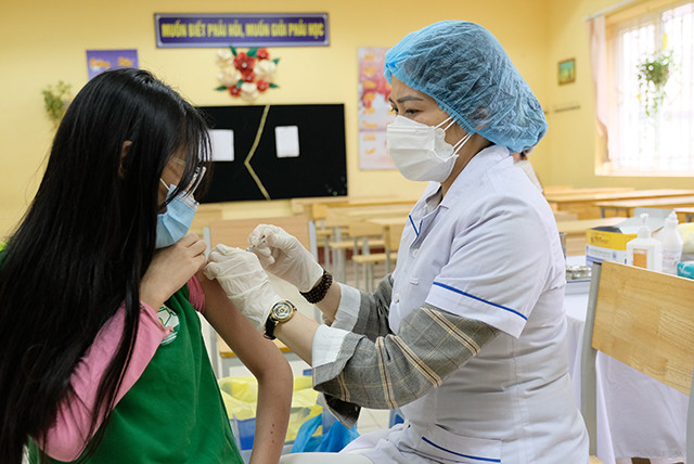 Tốc độ tiêm vaccine COVID-19 cho trẻ từ 5-11 còn chậm, có tỉnh mũi 2 mới đạt 19,7%