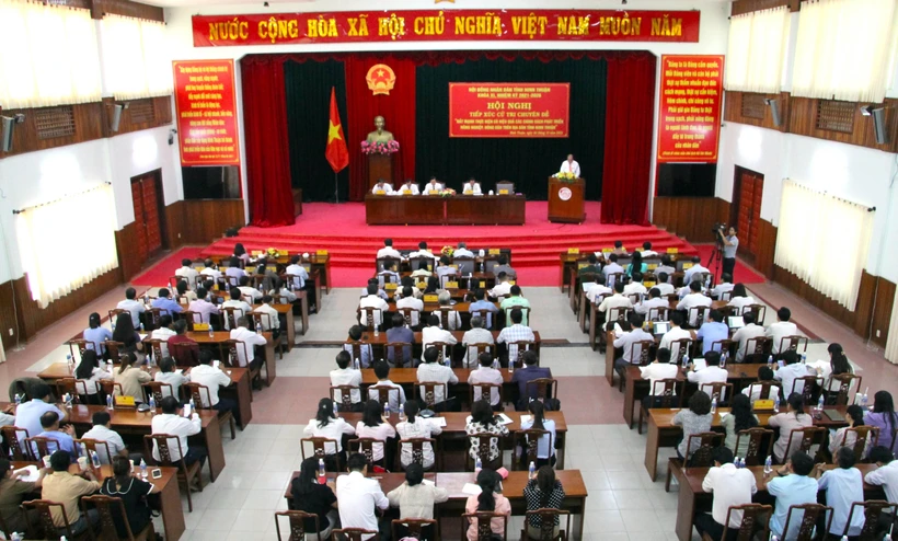 Quang cảnh Hội nghị. Ảnh: Công Thử - TTXVN