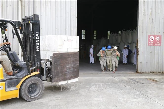 Tuyên Quang: Huấn luyện và diễn tập phương án chữa cháy, cứu nạn, cứu hộ trong Khu công nghiệp