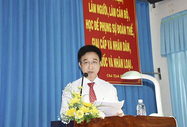 Ông Đặng Minh Thông được phê chuẩn giữ chức vụ Phó Chủ tịch Ủy ban nhân dân tỉnh Bà Rịa - Vũng Tàu nhiệm kỳ 2021 - 2026. Ảnh: baria-vungtau.gov.vn