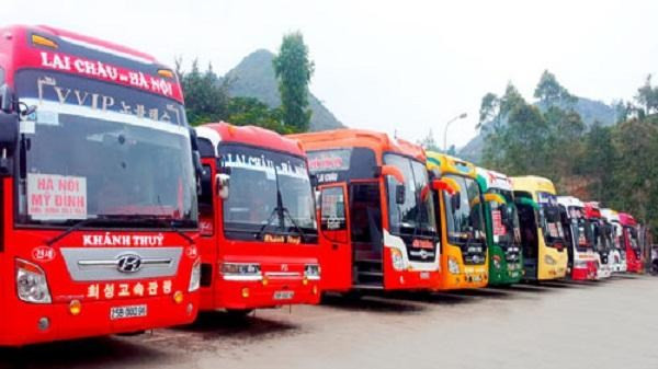 Một bến xe ở Lai Châu. Nguồn: laichau.tintuc.vn