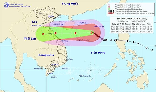 Ứng phó với bão số 8: Thanh Hóa cấm biển từ 18 giờ ngày 12/10