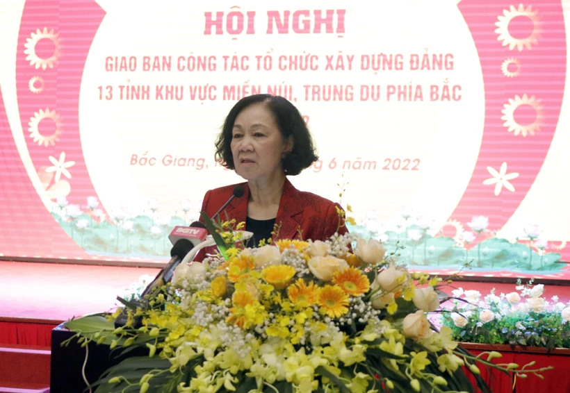 Tháo gỡ khó khăn, tăng cường công tác tổ chức xây dựng Đảng 13 tỉnh miền núi, trung du phía Bắc
