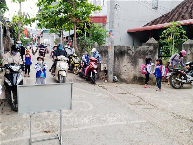 Hiệu quả mô hình cổng trường an toàn giao thông tại Sơn La