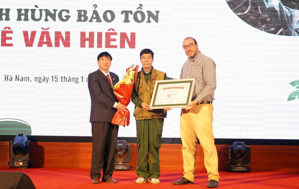Thợ săn “gác súng” trở thành “Anh hùng bảo tồn” tại Hà Nam