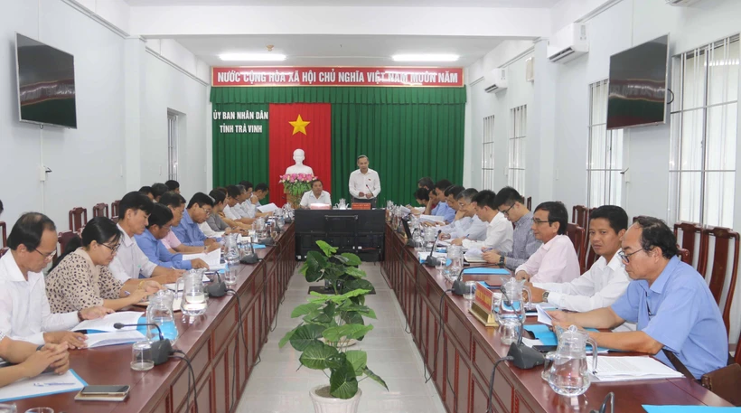Quang cảnh buổi làm việc. Ảnh: Thanh Hòa - TTXVN