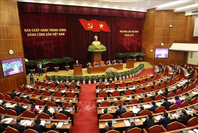 Khai mạc trọng thể Hội nghị lần thứ năm Ban Chấp hành Trung ương Đảng khóa XIII