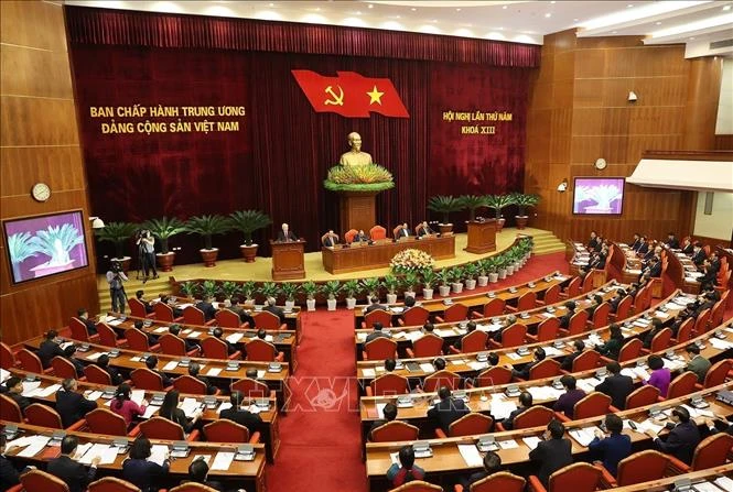 Khai mạc trọng thể Hội nghị lần thứ năm Ban Chấp hành Trung ương Đảng khóa XIII