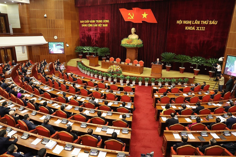 Toàn cảnh phiên bế mạc Hội nghị. Ảnh: Trí Dũng - TTXVN