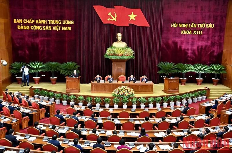 Thông báo Hội nghị lần thứ sáu Ban Chấp hành Trung ương Đảng khóa XIII
