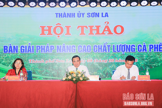 Bàn giải pháp tăng chất lượng cho cà phê Sơn La
