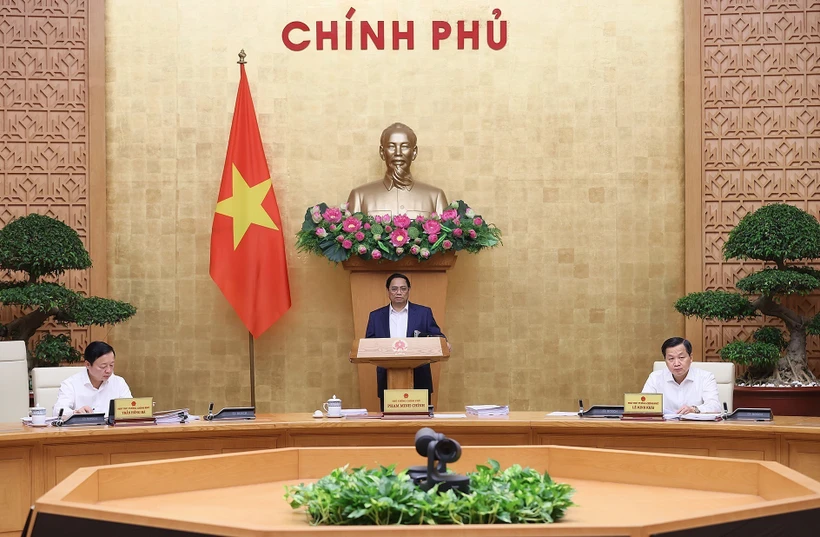 Thủ tướng Phạm Minh Chính chủ trì phiên họp Chính phủ thường kỳ tháng 8/2023
