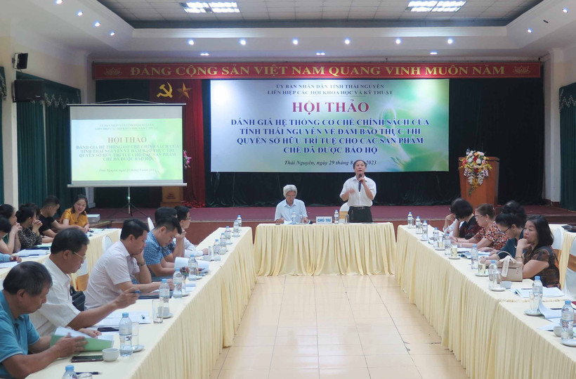 Đảm bảo thực thi quyền sở hữu trí tuệ đối với sản phẩm chè Thái Nguyên