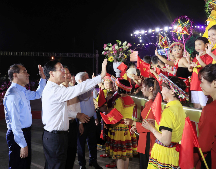 Chủ tịch nước Võ Văn Thưởng dự Lễ hội Thành Tuyên 2023