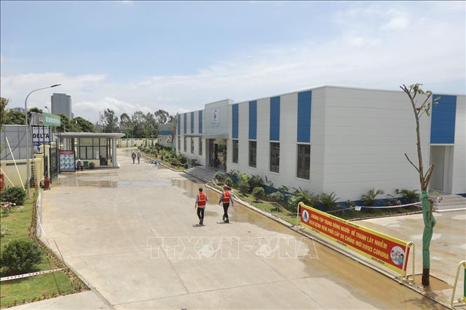Hà Nội: Bệnh viện điều trị người bệnh COVID-19 dự kiến hoạt động từ ngày 1/9