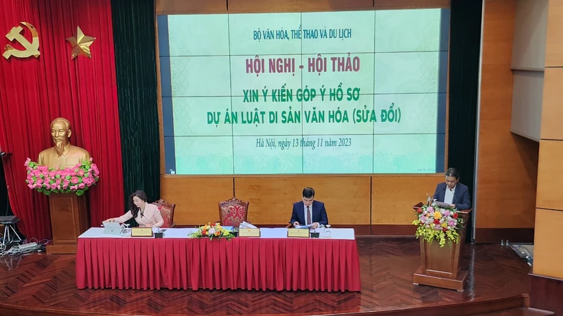Thứ trưởng Hoàng Đạo Cương phát biểu Khai mạc Hội nghị- Hội thảo. Ảnh: toquoc.vn
