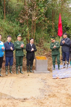Khánh thành đường kiểm tra cột mốc bảo vệ biên giới ở Lạng Sơn