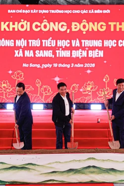 Khởi công Dự án xây dựng Trường phổ thông nội trú liên cấp Tiểu học và Trung học cơ sở Na Sang