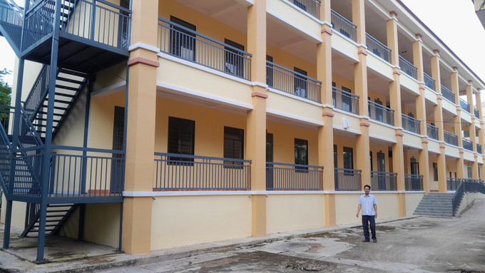 Khu nội trú của trường Phổ thông Dân tộc nội trú Trung học cơ sở Bù Đốp (xã Thiện Hưng, tỉnh Đồng Nai). dong-nai02.jpg