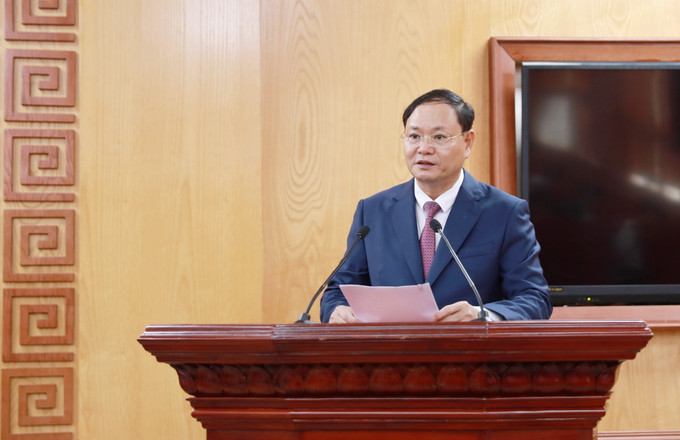 Bí thư Tỉnh ủy Lai Châu Lê Minh Ngân phát biểu khai mạc. lai-chau1-3110.jpg