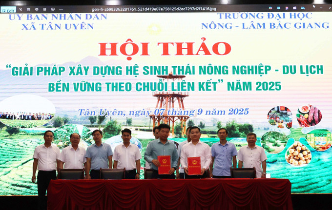 Ký kết hợp tác, hướng tới xây dựng hệ sinh thái nông nghiệp – du lịch bền vững theo chuỗi liên kết tại Tân Uyên. hoi-thao03.jpg