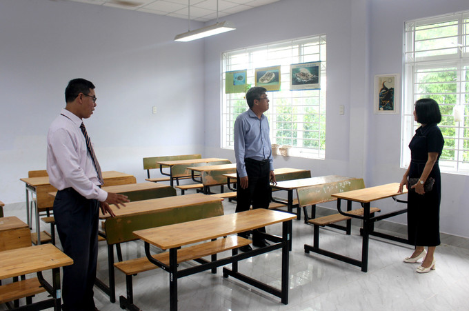 Cơ sở vật chất các trường nhìn chung cơ bản đáp ứng được yêu cầu dạy và học. lam-dong-1608.jpg