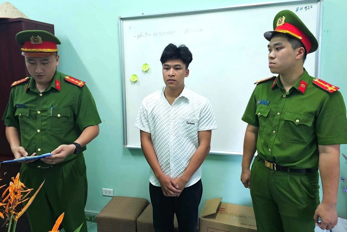 Công an tỉnh Tuyên Quang khởi tố vụ án, khởi tố bị can đối với Nguyễn Huy Khánh. Ảnh: TTXVN phát tuyen-quang2-1507.jpg