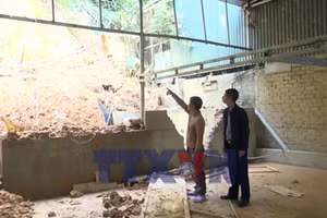 Sớm di dời người dân vùng nguy cơ sạt lở đến nơi an toàn