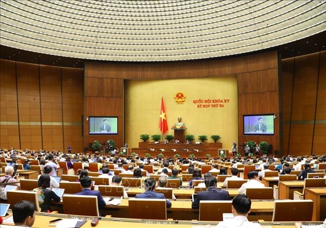 Toàn cảnh phiên họp. Ảnh: Văn Điệp - TTXVN