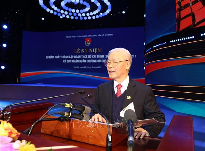 Tổng Bí thư, Chủ tịch nước Nguyễn Phú Trọng: "Dưỡng tâm trong, rèn trí sáng, xây hoài bão lớn"