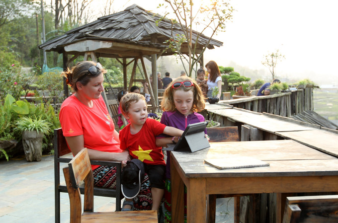 Xã Tả Van phát triển mạnh loại hình du lịch cộng đồng sinh thái homestay. Ảnh: Quốc Khánh/TTXVN lao-cai.jpg