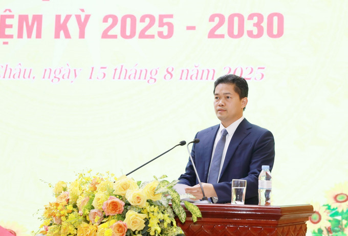 Ủy viên Dự khuyết Ban Chấp hành Trung ương Đảng, Phó Bí thư Thường trực Tỉnh ủy Vũ Mạnh Hà phát biểu chỉ đạo tại Đại hội. Ủy viên Dự khuyết Ban Chấp hành Trung ương Đảng, Phó Bí thư Thường trực Tỉnh ủy Vũ Mạnh Hà phát biểu chỉ đạo tại Đại hội.