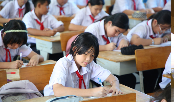 Nhờ đổi mới phương pháp giảng dạy, học sinh Trường Trung học cơ sở Dương Minh Châu tích cực học tập, phát huy tư duy trong giờ học theo hướng phát triển năng lực.