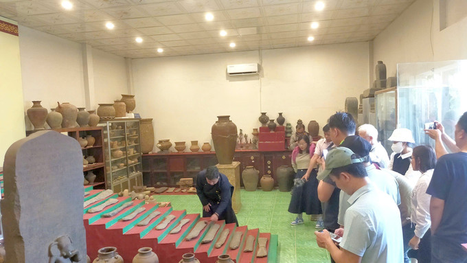 Đoàn khảo sát trải nghiệm sản phẩm du lịch đặc trưng tại Bảo tàng cổ vật Mũi Né. Đoàn khảo sát trải nghiệm sản phẩm du lịch đặc trưng tại Bảo tàng cổ vật Mũi Né.