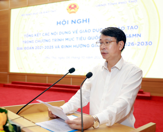 Phó Chủ tịch UBND tỉnh Phú Thọ Nguyễn Khắc Hiếu phát biểu tại hội nghị. Ảnh: Hoàng Hùng /TTXVN Phó Chủ tịch UBND tỉnh Phú Thọ Nguyễn Khắc Hiếu phát biểu tại hội nghị. Ảnh: Hoàng Hùng /TTXVN