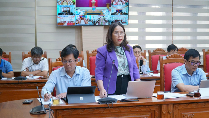 Đại diện các Sở, ngành phát biểu tại Hội nghị. Đại diện các Sở, ngành phát biểu tại Hội nghị.