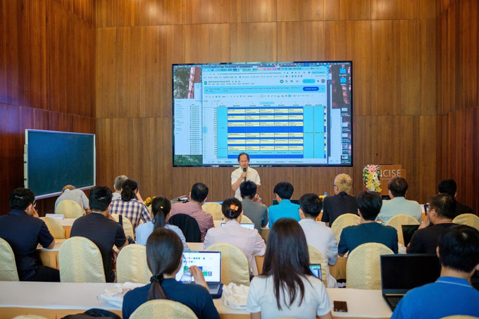 Trường hè Sagi 2025 thu hút gần 40 nhà khoa học nhà nghiên cứu trẻ, nghiên cứu sinh, kỹ sư, kỹ thuật viên và sinh viên đến từ 5 quốc gia tham dự. Ảnh: TTXVN phát thien-van-a.jpg