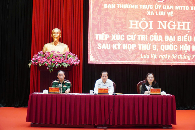 Chủ trì hội nghị. Ảnh: TTXVN phát Chủ trì hội nghị. Ảnh: TTXVN phát
