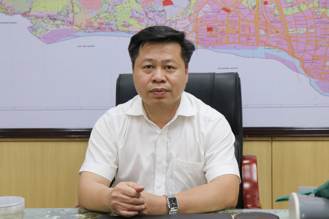 Bí thư xã Sơn Tịnh, tỉnh Quảng Ngãi Nguyễn Hoàng Hiệp trả lời TTXVN kỳ vọng về Đại hội Đảng XIV.