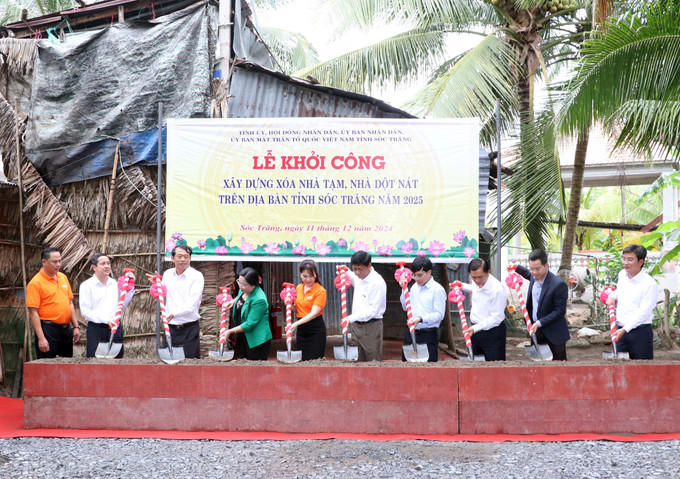 Lễ khởi công nhà ở cho hộ nghèo. soc-trang.jpg