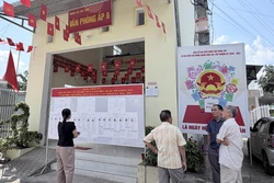 Tiếng loa song ngữ lan tỏa không khí bầu cử ở vùng đồng bào Khmer An Giang