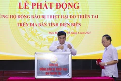 Phát động ủng hộ đồng bào vùng lũ tại Điện Biên