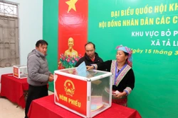 Lai Châu có trên 99,93% cử tri tham gia bầu cử