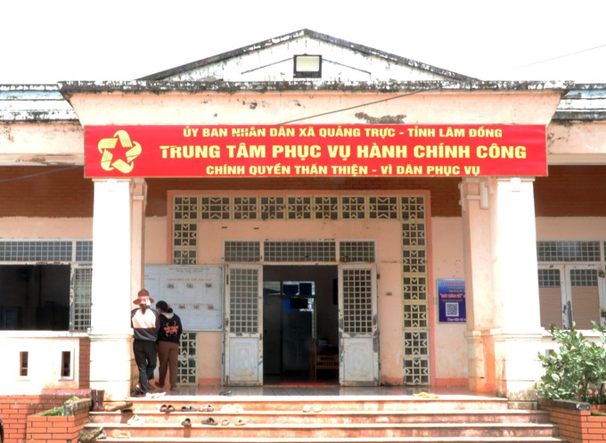 Trung tâm phục vụ hành chính công xã Quản Trực (Lâm Đồng). dvc-210725.jpg