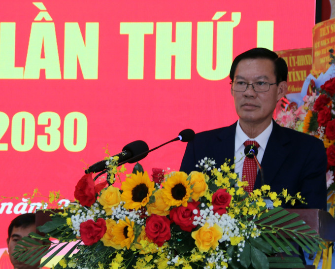 Ông Nguyễn Văn Sạch, Ủy viên Ban Thường vụ Tỉnh ủy, Trưởng Ban Nội chính Tỉnh ủy An Giang, phát biểu chỉ đạo tại Đại hội. Ảnh: Lê Sen/TTXVN Ông Nguyễn Văn Sạch, Ủy viên Ban Thường vụ Tỉnh ủy, Trưởng Ban Nội chính Tỉnh ủy An Giang, phát biểu chỉ đạo tại Đại hội. Ảnh: Lê Sen/TTXVN